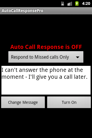 Auto Call Response Pro