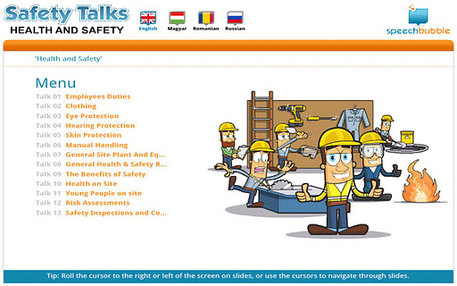 Safety Talks - HS Hungarian