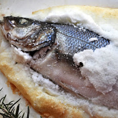 Salt Crusted Branzino