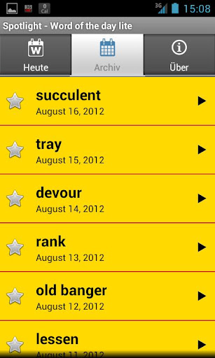 免費下載教育APP|Spotlight: Wort des Tages lite app開箱文|APP開箱王