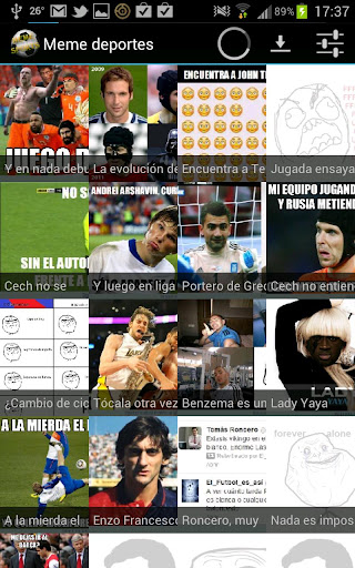 deportes-memes for android screenshot