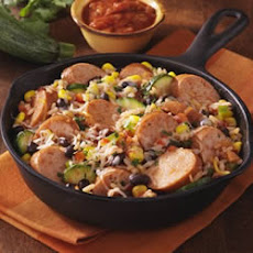 Southwest Chicken Smoked Sausage Skillet