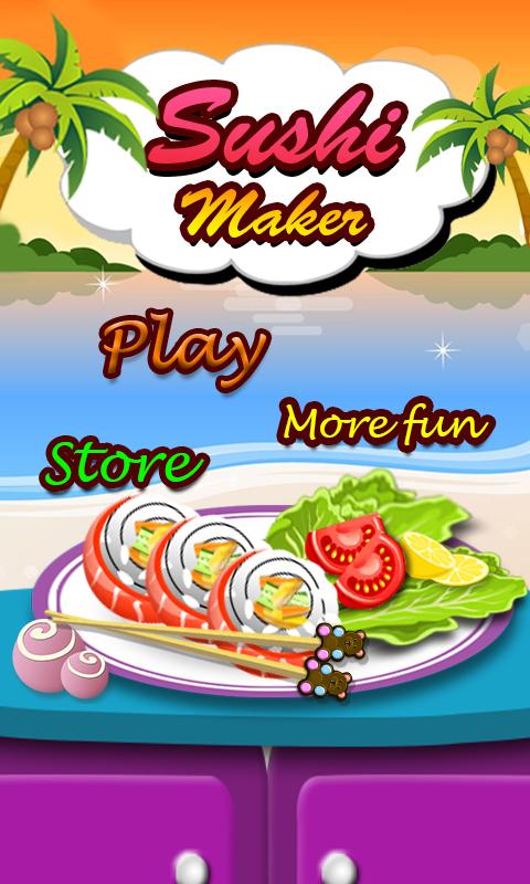 Android application Sushi Maker - Ads Free Cooking screenshort