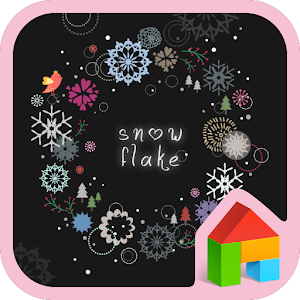 Snow Flake Dodol Theme.apk 4.3