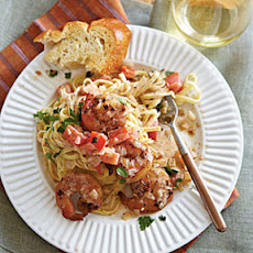 Linguine with Spicy Shrimp