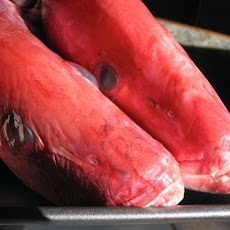 Fish baked (memorably) in a salt crust