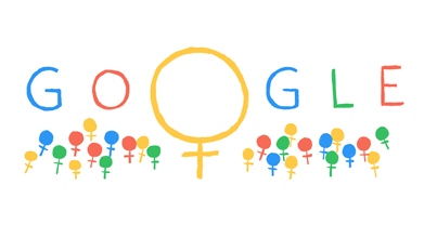Google Doodle International Women's Day 2014