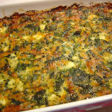 Spinach & Cheese Casserole
