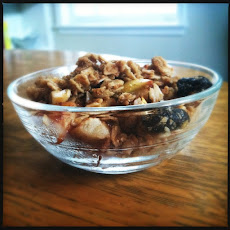Fall Inspired Apple Granola (gluten/dairy/sugar free)