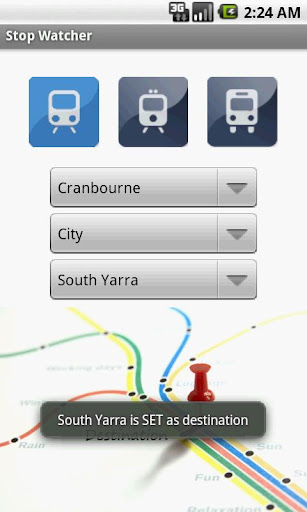 Melbourne Transport Alarm