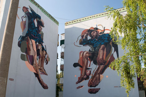 Murals by Morik and Aber