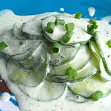 Gurkensalat from the Farm - the Little Cuke Salad from Germany