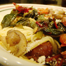Kale with Garlic and Hot Red Pepper