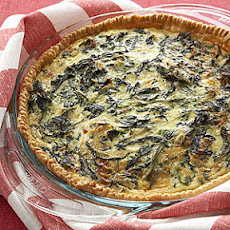 Spinach and Cheese Quiche