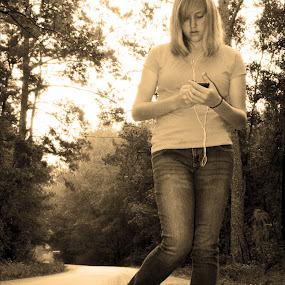 I Pod by Chuck Gant - Portrait & People School & Senior ( music, girl, teen )