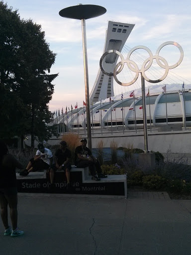 Olympic Podium and Torch