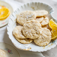 Meyer Lemon Crinkle Cookies