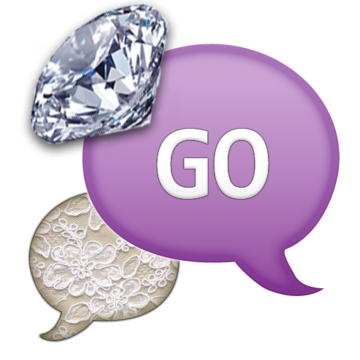 GO SMS - Diamond Lace 個人化 App LOGO-APP開箱王