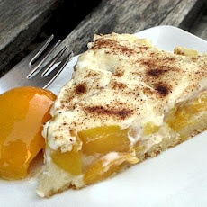 Cream Cheese Peach Cake