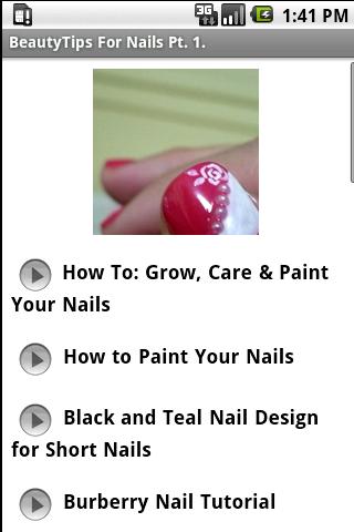 Beauty Tips For Nails Part 1.