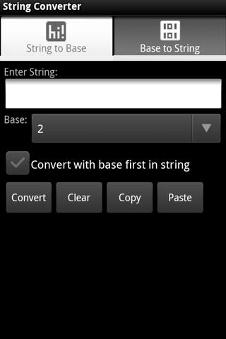 String Converter