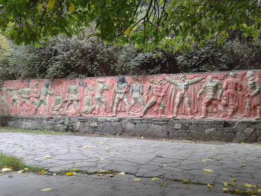 Soviet Heroes Mural