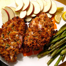 Stove Top Coated Baked Pork Chops