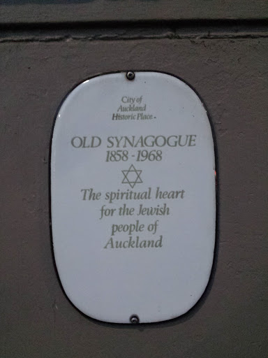 Old Synagogue Plaque