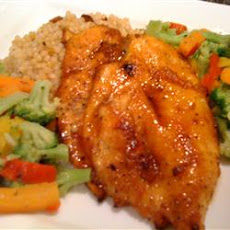 Spicy Peach Chicken