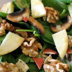 Warm Mushroom and Stilton Salad