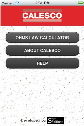 Calesco Ohm's Law