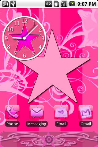 Star Theme Pink HD