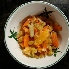 Fennel Slaw with 3 C's: Carrots, Clementines, and Cucumbers