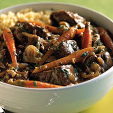 Spiced Beef Stew With Carrots and Mint
