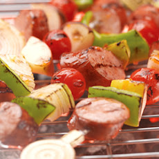 Smoked Sausage Kabobs