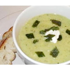 Poblano Chile Pepper Soup
