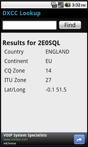 Ham Radio DXCC Lookup