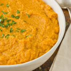 Whipped Sweet Potatoes with Coconut Milk & Vanilla Bean