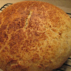 No Knead Sourdough Flax Seed Bread