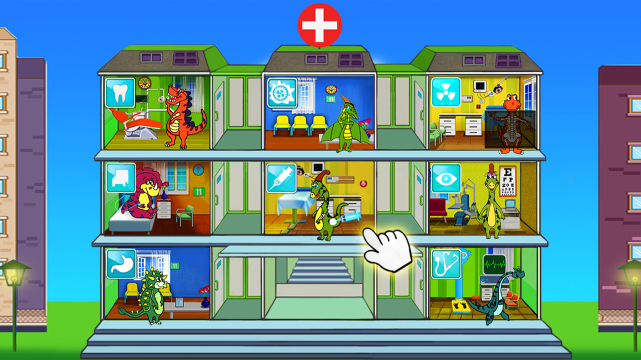 Android application Dr. Dino! screenshort