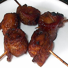 Bacon Water Chestnut Rolls