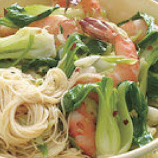 Spicy Shrimp and Bok Choy
