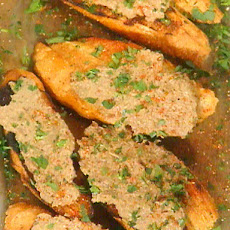 Crostini with Chicken Livers: Crostini di Fegatini