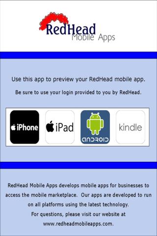 【免費商業App】RedHead Mobile Apps Previewer-APP點子