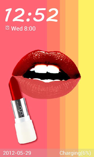 Lipstick Go Locker theme