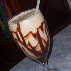 Rich Creamy Chocolate Peanut Butter Milk Shake