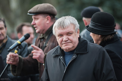 Очаков. Панихида
