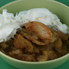 Scalloped Apples Dessert in the Slow Cooker