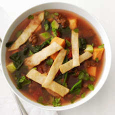 Mexican Chorizo and Sweet Potato Soup