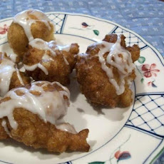 German Crullers With Lemon Frosting